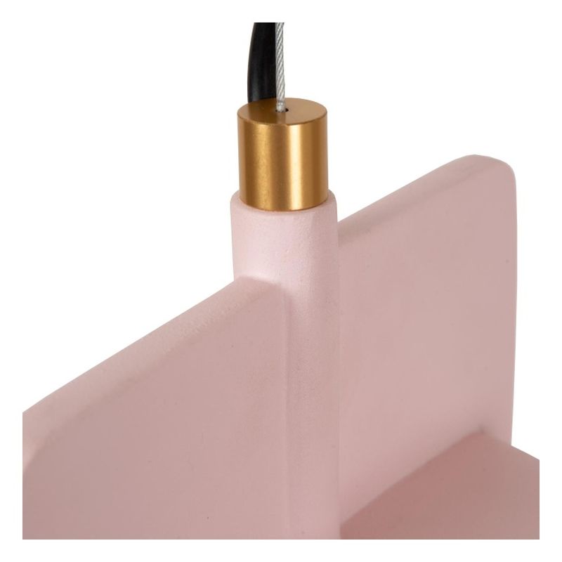 Lucide NINJA - Závesné svetlo - 1xE27 - Ružové